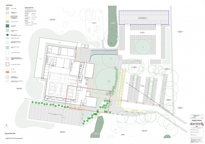 Castle Farm proposed site layout