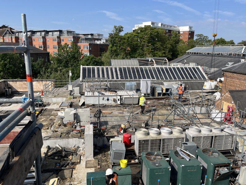 Pump Rooms Roof: 28 May 2025