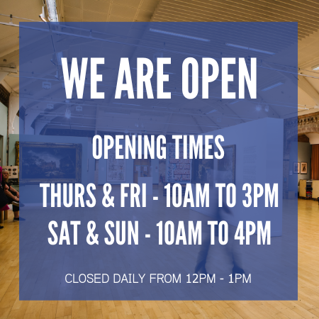 opening times, we are open