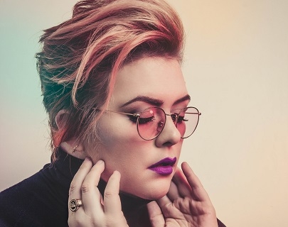 Jayde Adams in the Royal Spa Centre Studio