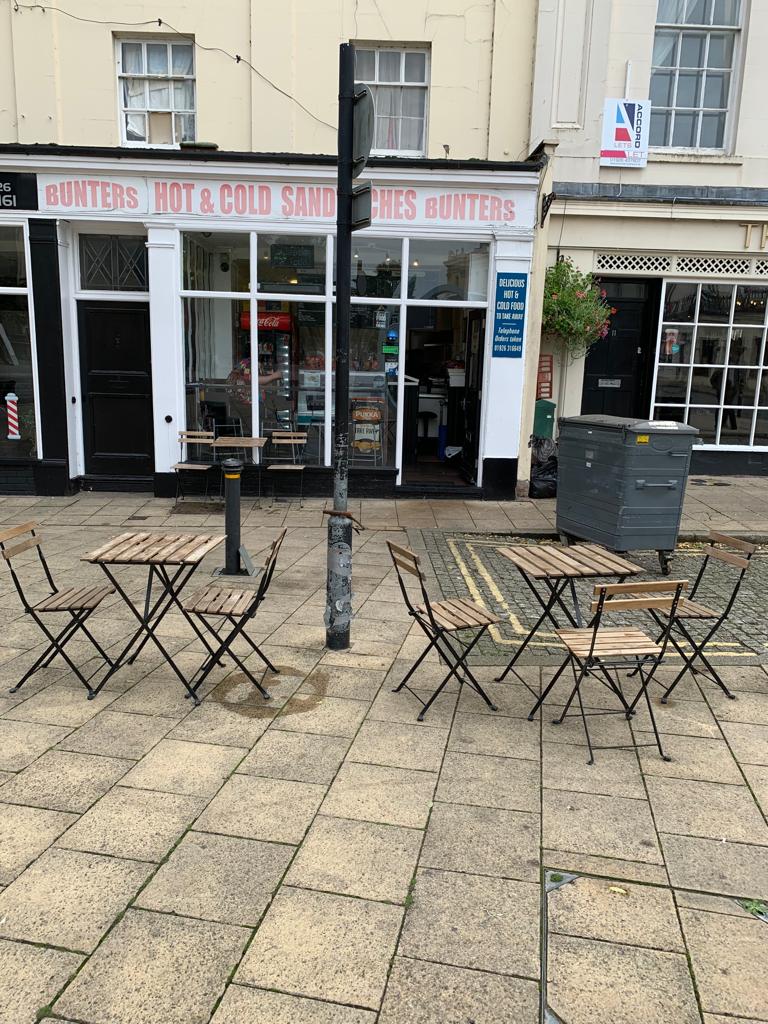 Bunter's Snack Shop, Leamington Spa Furniture and Layout Download