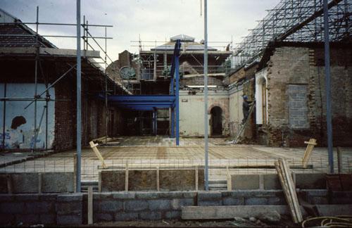 Building the Museum, July 1998
