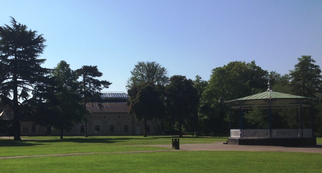 Pump Rooms gardens