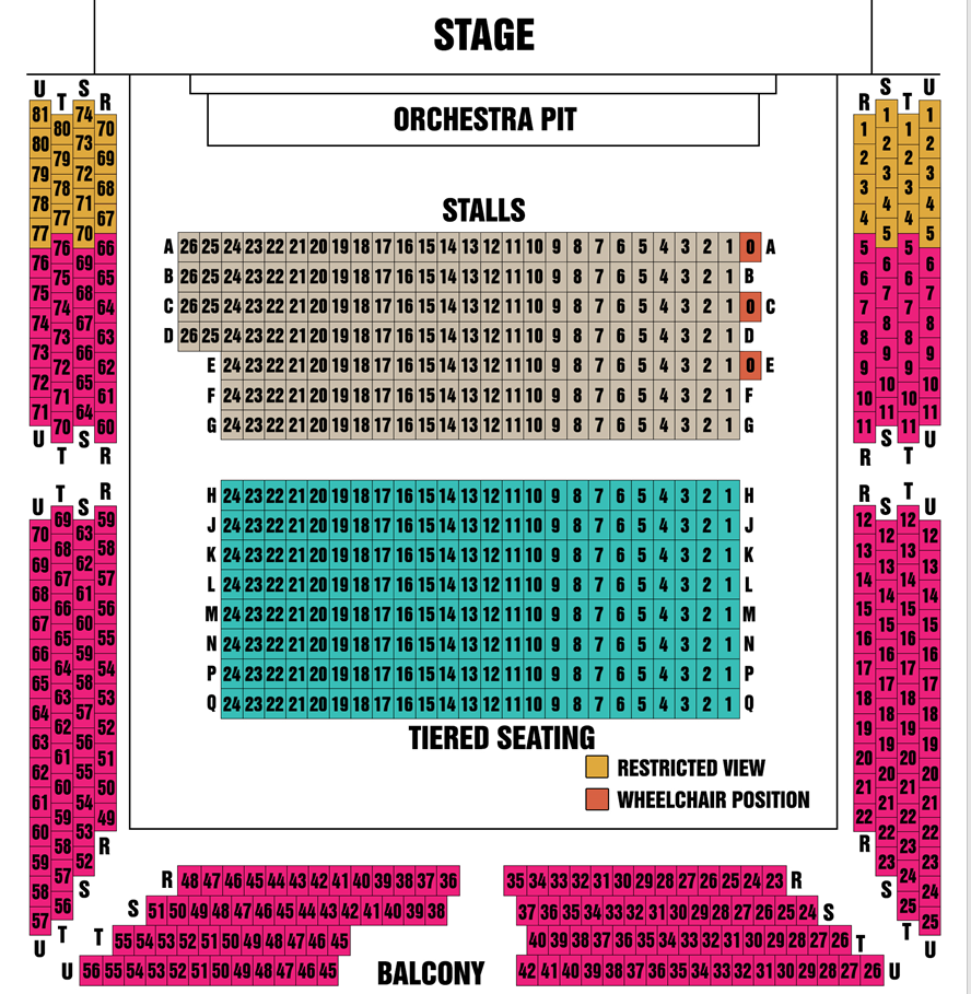 Main Seating Plan