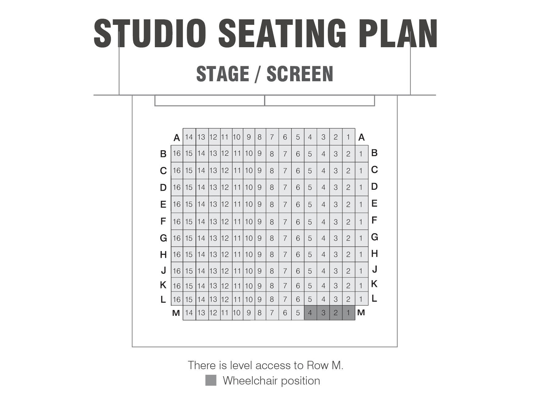 Seating plans Royal Spa Centre Leamington Spa
