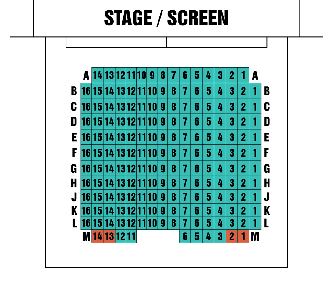 Studio Seating Plan